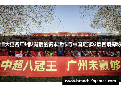 恒大更名广州队背后的资本运作与中国足球发展困境探秘